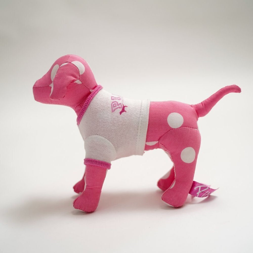 2005 Victoria's Secret Pink Stuff Dog With T-Shirt - Picture 4 of 8